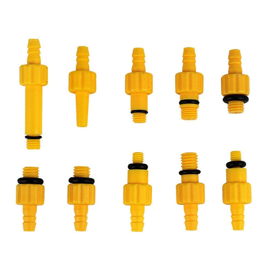 Bicycle Universal Hydraulic Bleed Adapters Set(10 in 1) Include Oil Funnel by bashfashion