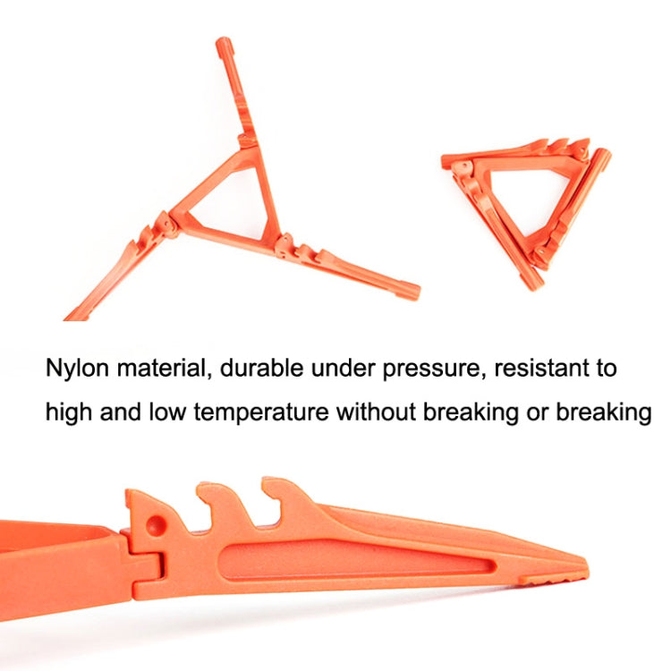 CP202004006 Outdoor Stove Flat Gas Tank Bracket Triangle Fixed Bracket by bashfashion