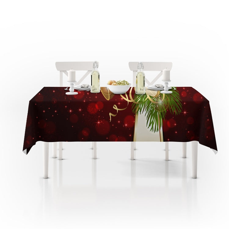 Household Rectangular Tablecloth Christmas Dining Coffee Table Cloth Decoration, Size:150x210cm(Christmas Bell) by bashfashion