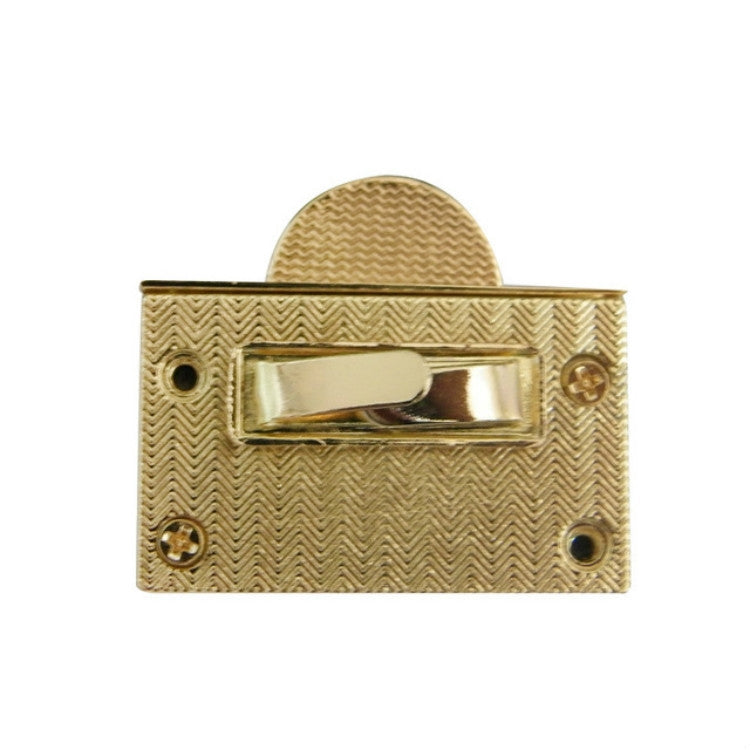 Luggage Hardware Accessories Zinc Alloy Square Female Bag Lock by bashfashion