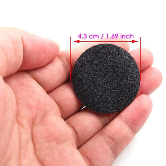 60 PCS Replacement Sandpaper Disk for Electric Foot Polisher, Specification:100 Mesh(Fine Sand) by bashfashion