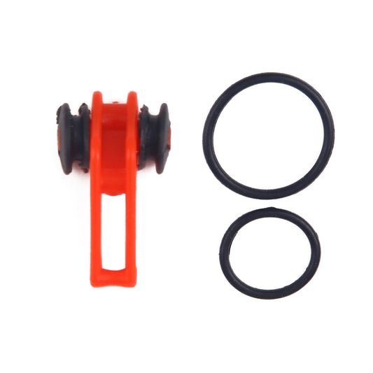 10 PCS/Bag Plastic Fishing Hook Keeper for Fishing Rod Pole Fishing Lures Bait Safety Holder Fishing Tackle(Red) by bashfashion