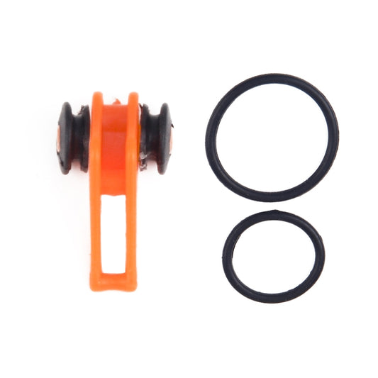 10 PCS/Bag Plastic Fishing Hook Keeper for Fishing Rod Pole Fishing Lures Bait Safety Holder Fishing Tackle(Orange) by bashfashion