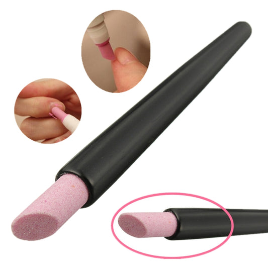 5 PCS Nail Art Simple Grinding Pen Nail Engraving Bluestone Bar Quartz Stone Polishing Pen by bashfashion