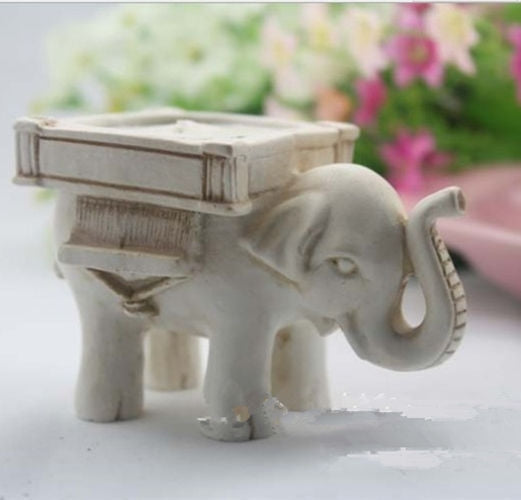 Retro Elephant Tea Light Candle Holder Candlestick Wedding Home Decor Crafts Tea Light Holders Tea Light Holder by bashfashion