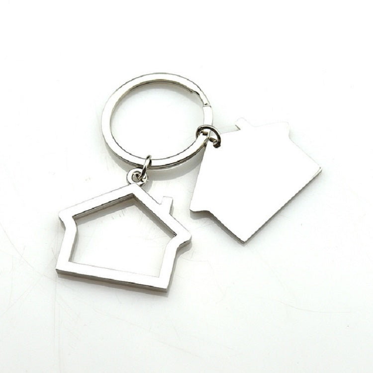 2 PCS Creative House Keychain Cottage Small Gift Pendant by bashfashion