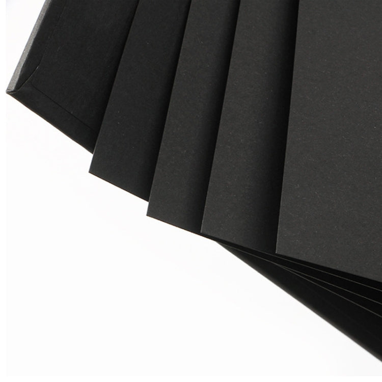 8 inch DIY Scrapbook Valentines Day Gifts Wedding Guest Book Craft Paper Anniversary Travel Memory Scrapbooking Photo Album(Black) by bashfashion