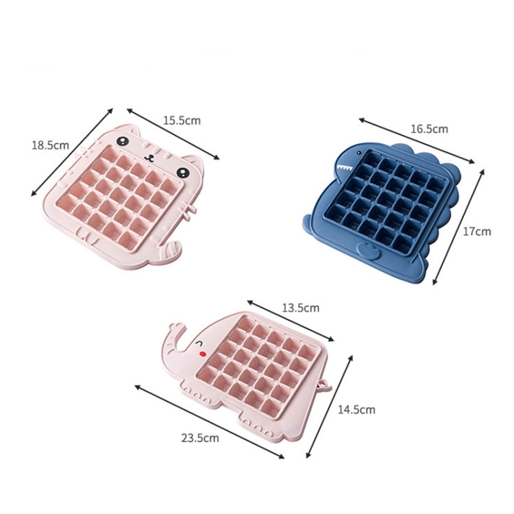 Creative Cute Cartoon Animal Shape Ice Grid Summer Homemade Children DIY Juice Popsicle Mold, Style:Kitten(Pink) by bashfashion