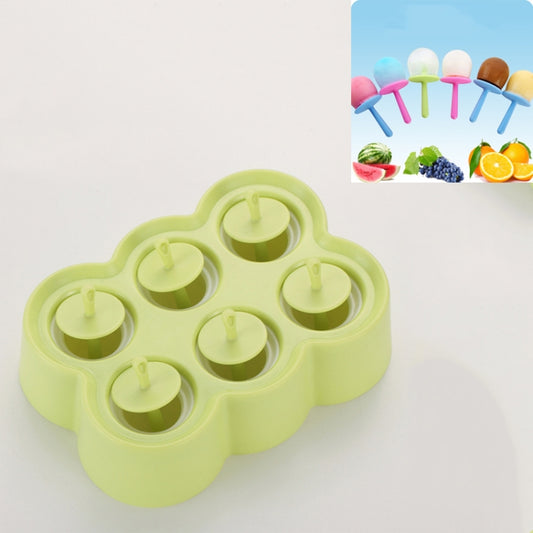 Mini DIY Creative Popsicle Mould Environmentally Friendly Silicone Ice Cube Ice Cream Mould, Style:Rectangular(Green) by bashfashion
