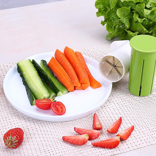 Vegetable Cucumber Divider Carrot Slicer Splitter Gadget Cutting Tool by bashfashion