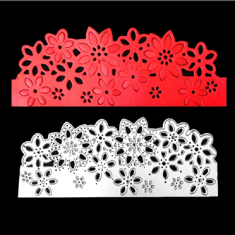 Flower Border Knife Mold Hollow Paper Art Greeting Card Cutting Book Cutting Stencil by bashfashion