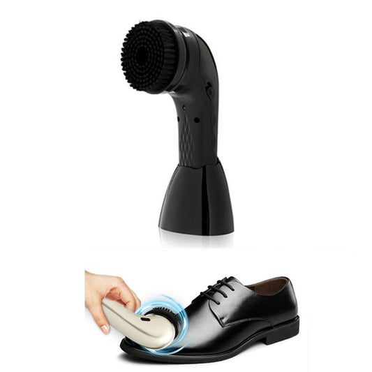 USB Rechargeable Electric Shoe Shine Multifunctional Handheld Leather Shoe Washer Care Shine(Black) by bashfashion