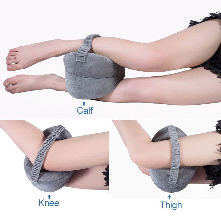 Pregnant Women Comfortable Anti-pressure Knee Pillow Cushion Yoga Legs Pillows(Grey) by bashfashion