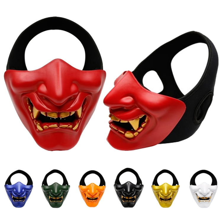 WosporT Halloween Dancing Party Grimace Half Face Mask(Black) by WosporT