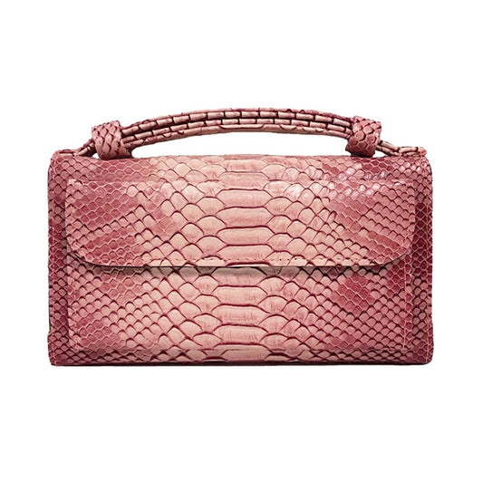 Genuine Leather Women Hand Bag Female Fashion Chain Shoulder Bag Luxury Designer Tote Messenger Bags(Pink) by bashfashion