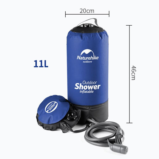 11L Outdoor Camping Hiking PVC Portable Take a Shower Water Tank Water Bag Shower by bashfashion