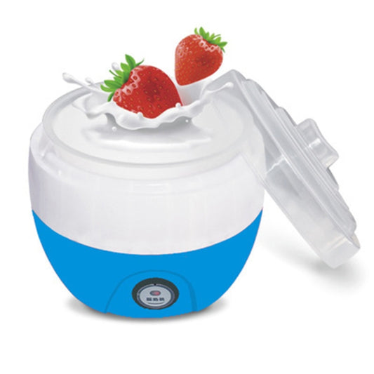 Electric Automatic Yogurt Maker Machine Yoghurt DIY Tool Kithchen Plastic Container 220V Capacity: 1L(Blue) by bashfashion