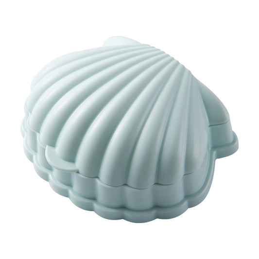 Household Drain Soap Box Student Dormitory Portable Soap Rack Storage Box(Green) by bashfashion