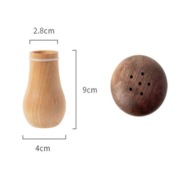 Kitchen Hotel Mushroom Shaped Wood Toothpick Box by bashfashion