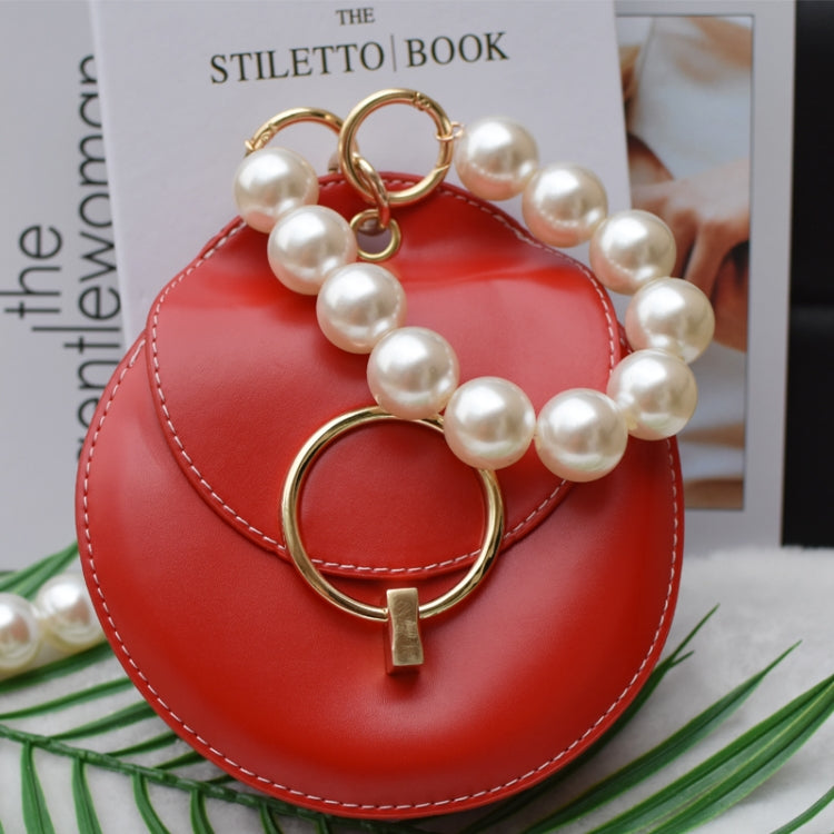 Highlight Pearl Bag Accessories Handle Decoration by bashfashion
