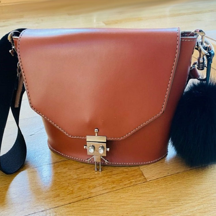 Handbag Luggage Hardware Accessories Robot Metal Lock by bashfashion