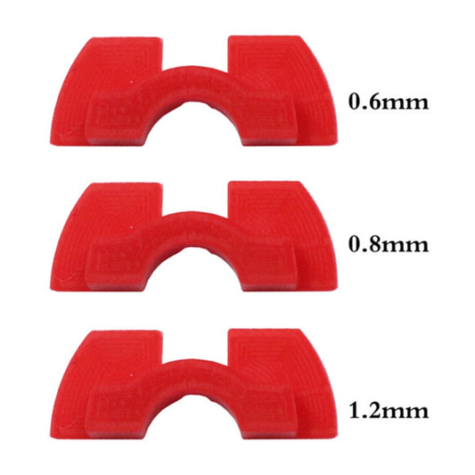 3 PCS Shock Absorption Shockproof Standing Handle Rubber Damper for Xiaomi Mijia M365 Electric Scooter(Red) by bashfashion