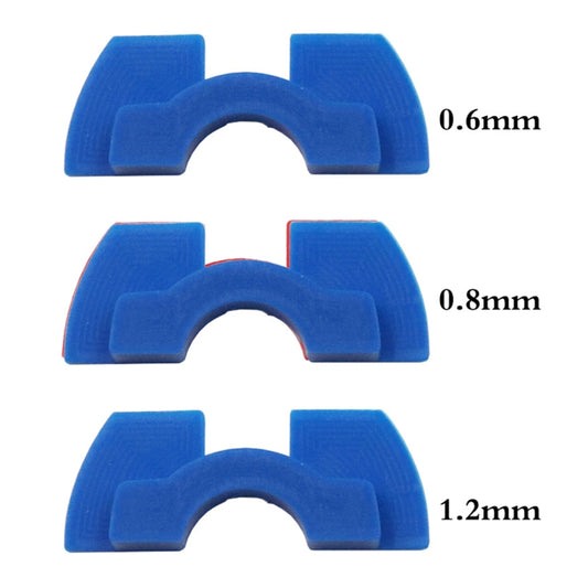 3 PCS Shock Absorption Shockproof Standing Handle Rubber Damper for Xiaomi Mijia M365 Electric Scooter(Blue) by bashfashion