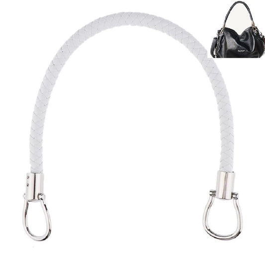 Bag Accessories Women Bag Hand Strap Woven Strap(White) by bashfashion