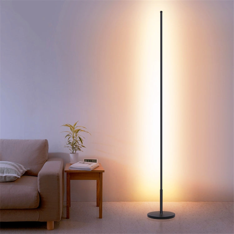 Minimalist Creative Bedroom Living Room Personality Atmosphere Light LED Floor Lamp(Warm Light) by bashfashion