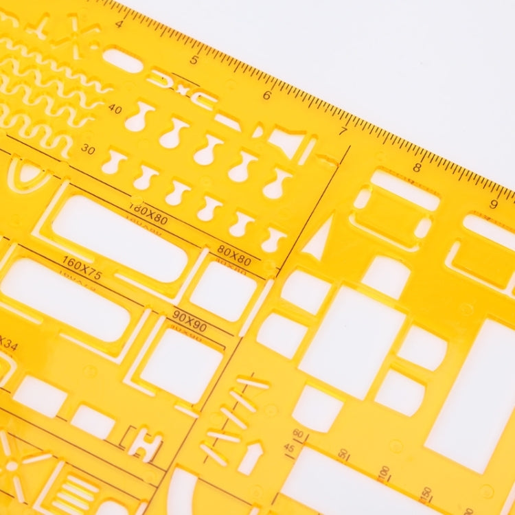 Ruler Universal Furniture Construction Template Ruler School Accessories by bashfashion