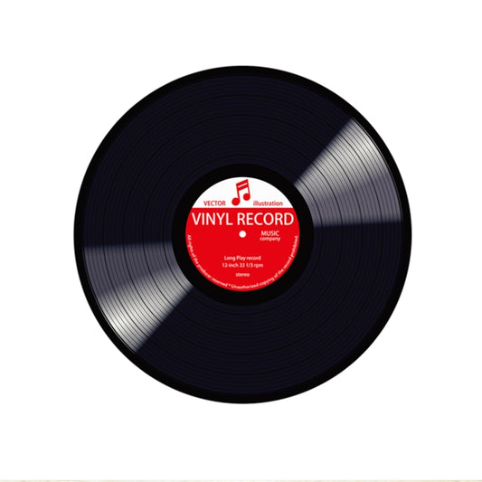 Creative Retro 3D DVR Record Carpet Round CD Floor Mat Home Decor Living Room Kid Bedroom Decoration Rug, Diameter 80cm(Blue) by bashfashion