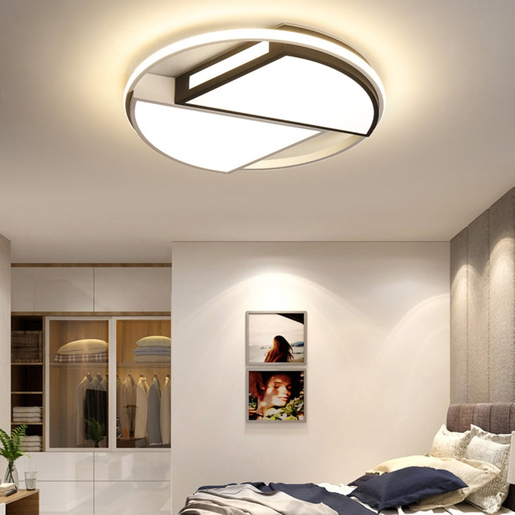 Simple Modern Bedroom Ceiling Lamp Creative Room Study Light, Diameter:50cm(Warm Light) by bashfashion