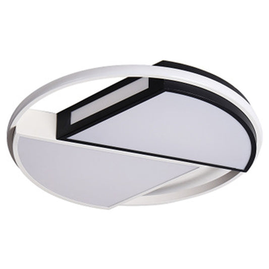 Simple Modern Bedroom Ceiling Lamp Creative Room Study Light, Diameter:50cm(White Light) by bashfashion