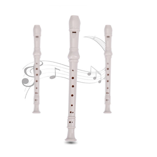 5 PCS SW8 Swan 8-hole Student Children Plastic Clarinet German Treble Flute(Pink) by bashfashion