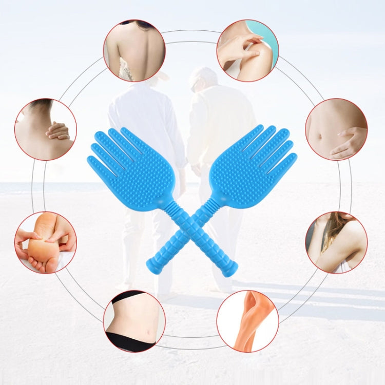 Multifunctional Massager Fitness Silicone Meridian Shooting Silicone Massager by bashfashion