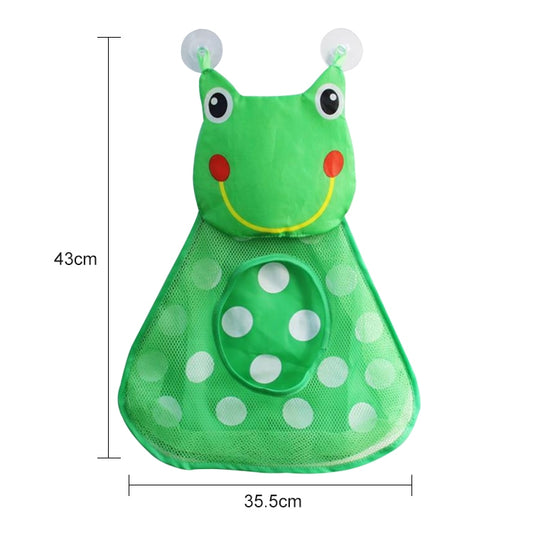 Baby Shower Toys Storage Organizer Kids Toy Storage Mesh Set For Bathroom(Frog) by bashfashion