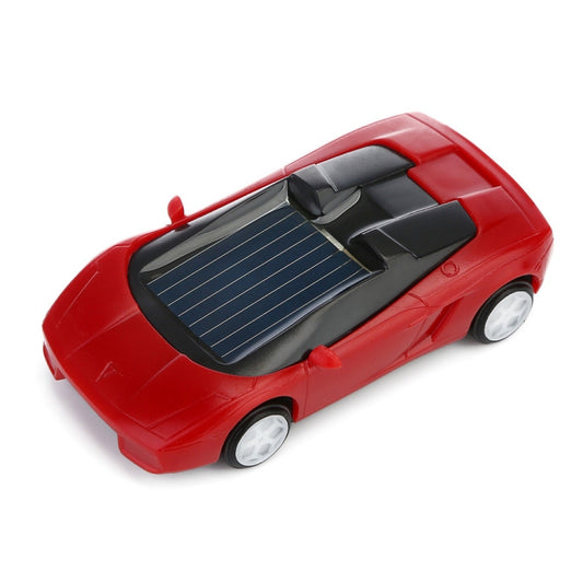 3PCS Solar Toys Car Powered Mini Car Racer Toy For Kids(Red) by bashfashion