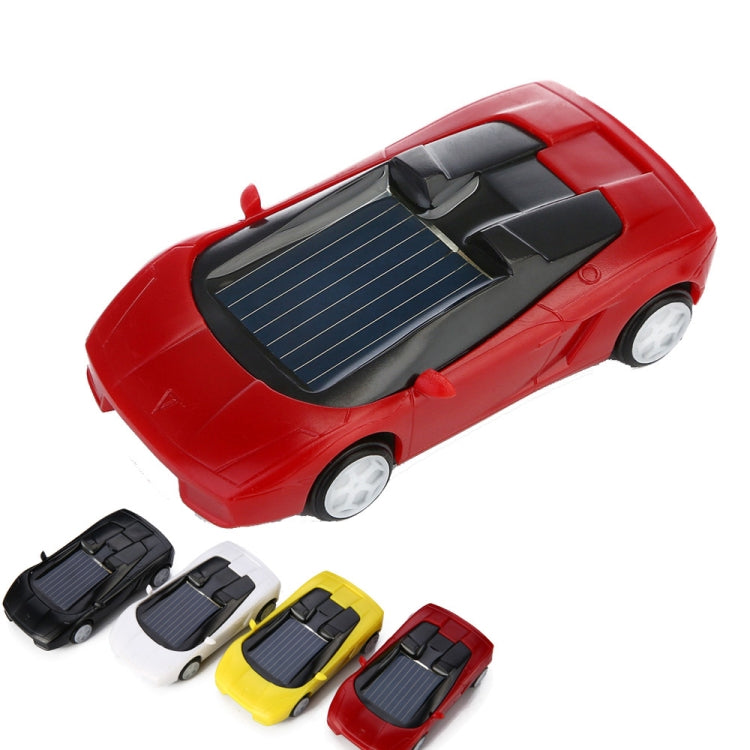 3PCS Solar Toys Car Powered Mini Car Racer Toy For Kids(Yellow) by bashfashion