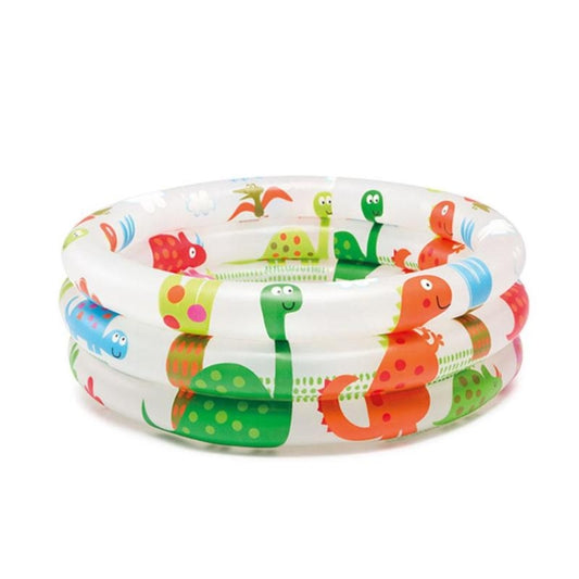 Cartoon Dinosaur Pattern Round Inflatable Baby Swimming Pool Infant Tub, Size: 61 x 22cm by bashfashion