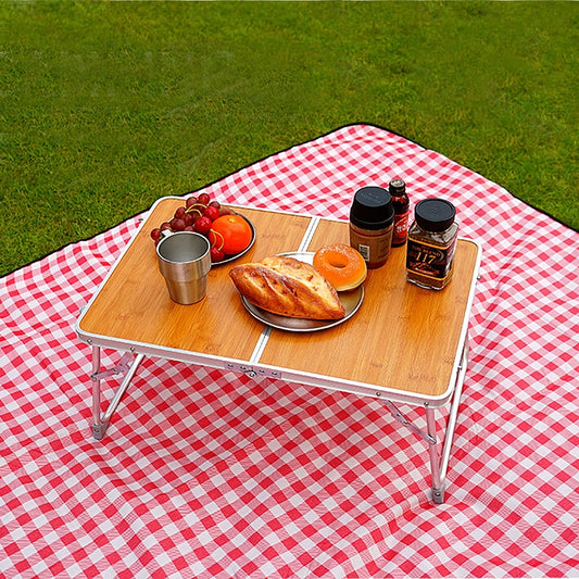 140x200 CM Camping Camping Moistureproof Outdoor Picnic Mat Beach Mat, Specifications (length * width): 140x200cm(Picnic Mat B Red Plaid) by bashfashion