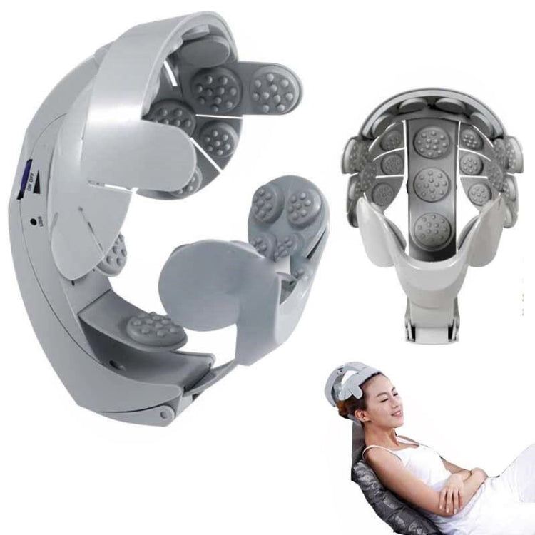 Electric Head Massage Relax Brain Acupuncture Points Stress Release Massager(USB) by bashfashion