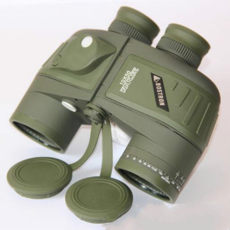 Bostron Telescope High-definition Navigation Floating 10X50 with Compass Waterproof Ranging Low Light Level Night Vision Binoculars by bashfashion