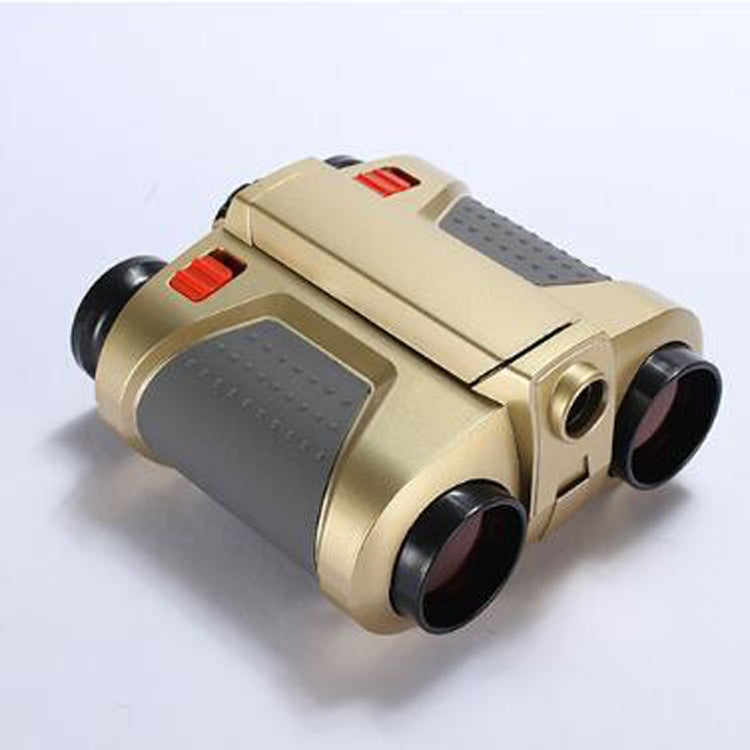 Children Night Vision Device 4X30 Binoculars with Lights Adjustable Focus Telescope by bashfashion