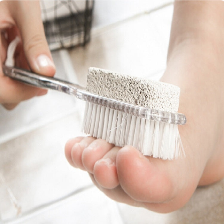 2 PCS Health Care Foot Tool Dead Skin Remover Brush Double-Sided Feet Grinding Stone Manual 4 In 1 Foot Grinder by bashfashion