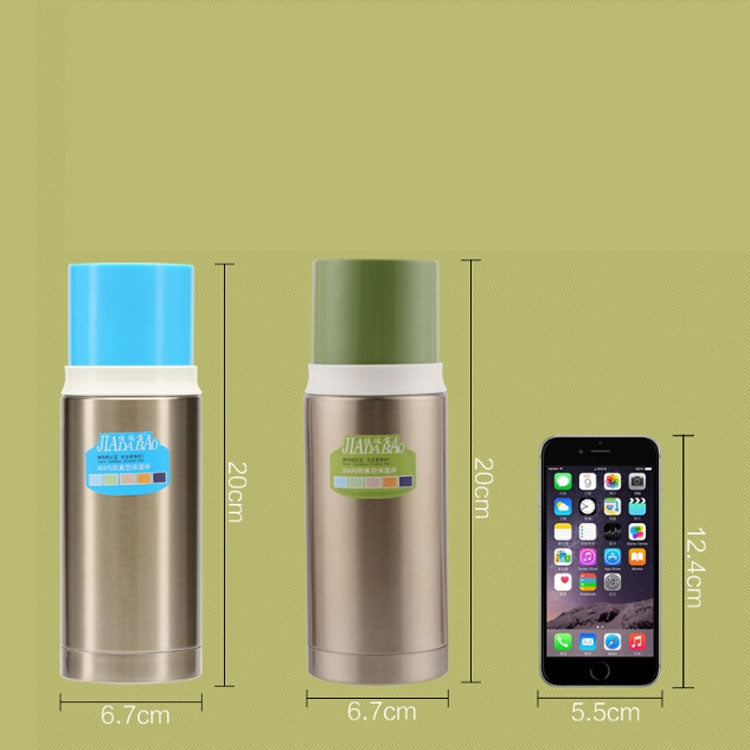 Portable Car Student Child Business Tea Insulation Cold Stainless Steel Vacuum Flask, Capacity: 300-400ml by bashfashion