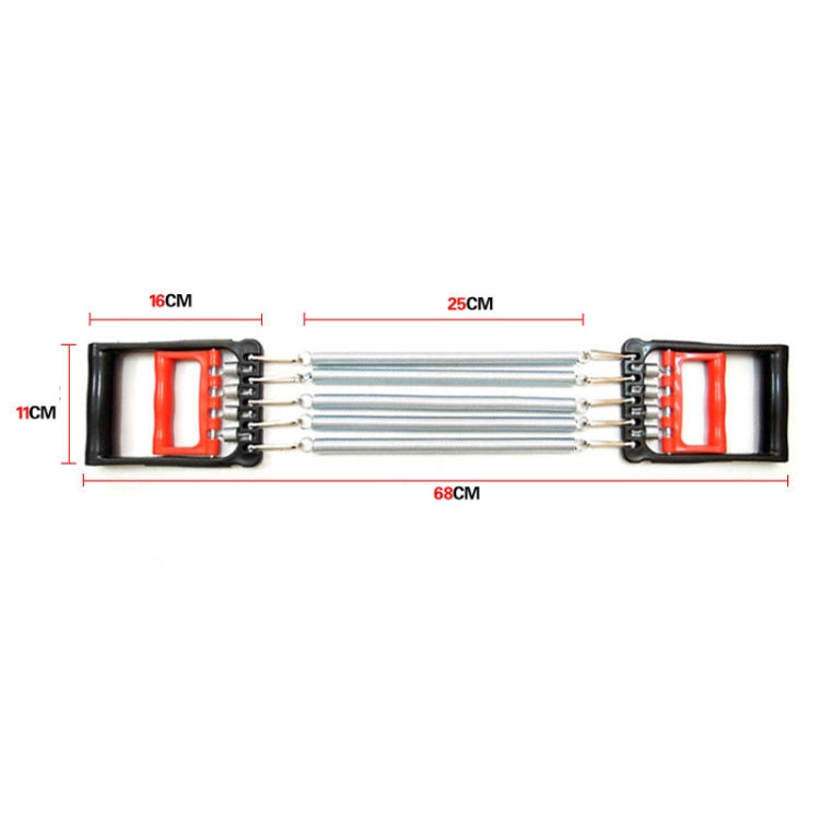 Dual Purpose Spring Tensioner Chest Expander Multifunctional Arm Strength Brawn Training Device by bashfashion