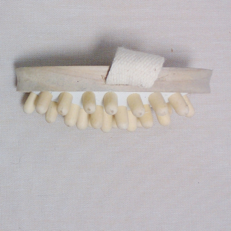 Soothing Body Massage Brush Wood Balloon Cushion Massager by bashfashion