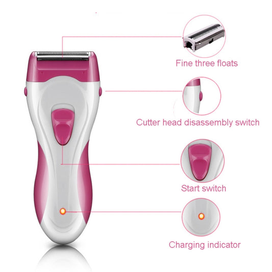 Women Body Hair Remover Trimmer Waterproof Rechargeable for Face Body by bashfashion
