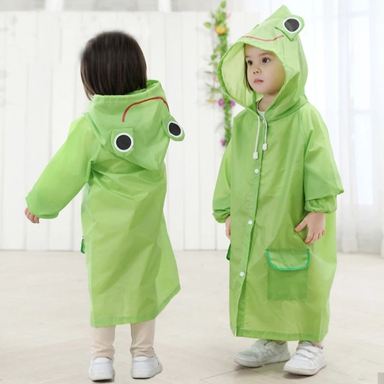 Outdoor Cute Waterproof Kids Rain Coat Kids Animal Style(Yellow) by bashfashion