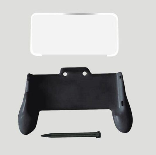 KJH 3 in 1 Handgrip Kit Game Grip + Crystal Ccover + Touch Pen for NEW 2DSLL by KJH